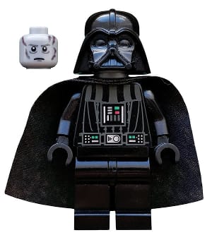 Source: BrickLink Darth Vader (White Pupils)