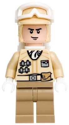 Source: BrickLink Hoth Rebel Trooper (Black Chin Dimple)