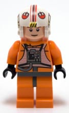 Source: BrickLink Luke Skywalker - Pilot Suit, Detailed Torso and Helmet