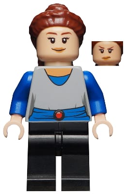 Source: BrickLink Padmé Naberrie (Amidala) - Light Nought Head