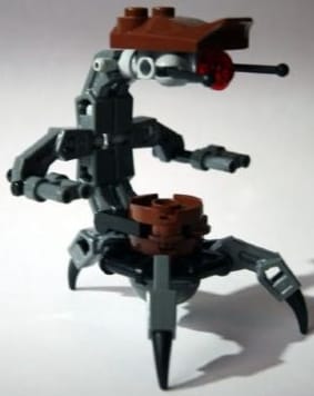 Source: BrickLink Droideka (Destroyer Droid) - Dark Bluish Gray Arms Mechanical