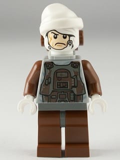 Dengar - Light Bluish Gray Torso, White Bandana