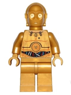 C-3PO - Colorful Wires Pattern