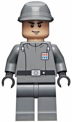 Source: BrickLink Imperial Officer (Captain / Commandant / Commander) - Two Code Cylinders, Cavalry Kepi