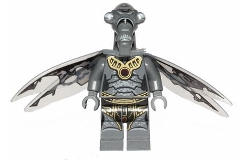 Geonosian Zombie - Dark Bluish Gray, with Wings