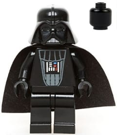 Source: BrickLink Darth Vader (Black Head)
