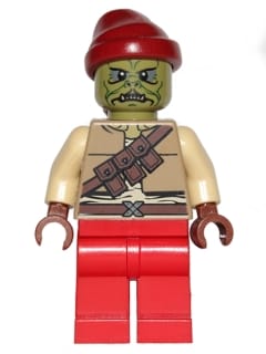 Kithaba (Klatooinian Skiff Guard) - Dark Tan Vest
