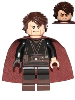 Anakin Skywalker (Sith Face, Cape)
