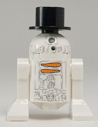Astromech Droid, R2-D2, Snowman