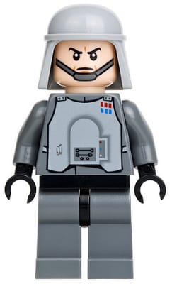 Imperial Officer with Battle Armor (Captain / Commandant / Commander) - Chin Strap
