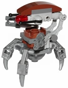 Droideka (Destroyer Droid) - Flat Silver Arms Mechanical