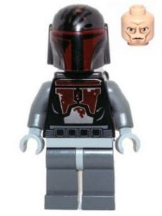 Mandalorian Super Commando - Large Blue Eyes with High Brow Pattern