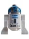 Astromech Droid, R2-D2, Flat Silver Head