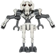 General Grievous - Bent Legs, White Armor