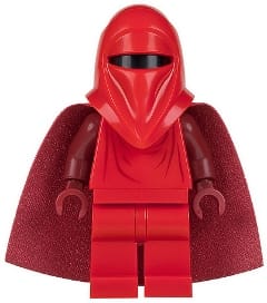 Source: BrickLink Imperial Royal Guard - Dark Red Arms and Hands, Starched Fabric Cape