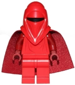 Imperial Royal Guard - Dark Red Arms and Hands, Spongy Cape