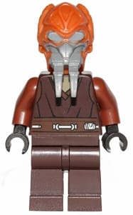 Plo Koon - Dark Brown Robe, Dark Tan Shirt