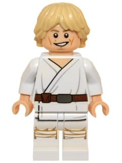Luke Skywalker (Tatooine, White Legs, Detailed Face Print)