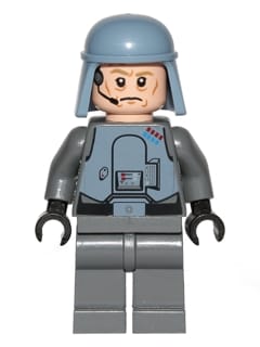 Source: BrickLink General Maximillian Veers - Chest Armor, Sand Blue Helmet