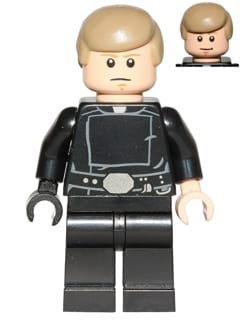 Source: BrickLink Luke Skywalker - Jedi Master, Dark Tan Smooth Hair