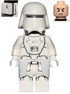 Source: BrickLink First Order Snowtrooper with Kama