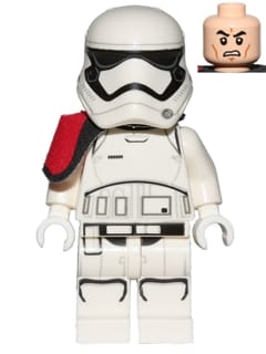 Source: BrickLink First Order Stormtrooper Officer (Rounded Mouth Pattern)
