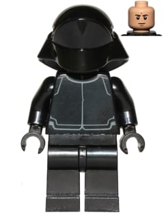 Source: BrickLink First Order Crew Member (Fleet Engineer / Gunner) - Light Nougat Head