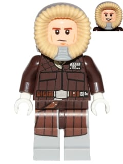 Source: BrickLink Han Solo - Parka, Dark Brown Coat (Hoth)