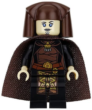 Luminara Unduli - Dark Brown Headgear, Cape