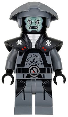Imperial Inquisitor Fifth Brother - Dark Bluish Gray Uniform