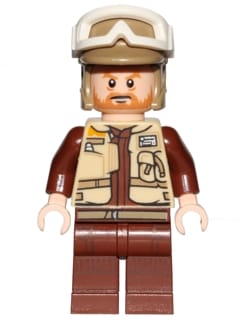 Rebel Trooper - White Goggles, Dark Tan Helmet, Medium Nougat Beard (Corporal Rostok)