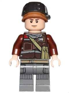 Rebel Trooper - Light Nougat Head, Helmet with Pearl Dark Gray Band (Private Calfor)