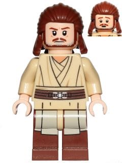 Qui-Gon Jinn, without Cape