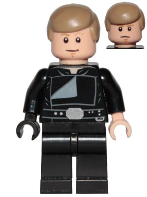 Source: BrickLink Luke Skywalker (Jedi Master, Endor, Dark Tan Hair, Stern / Smile)