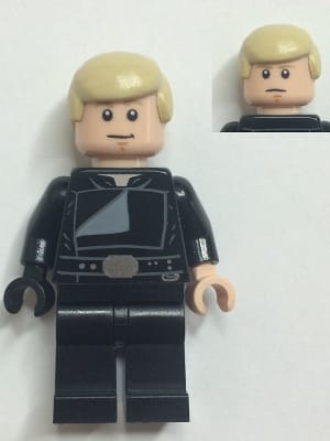 Source: BrickLink Luke Skywalker (Jedi Master, Endor, Tan Hair, Stern / Smile)