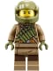 Resistance Trooper - Dark Tan Hoodie Jacket, Ammo Pouch, Stubble, Helmet with Chin Guard