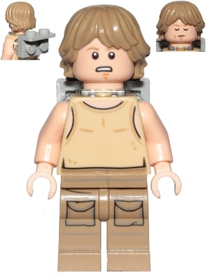 Source: BrickLink Luke Skywalker (Dagobah, Tan Tank Top, Backpack)