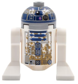 Source: BrickLink Astromech Droid, R2-D2 - Dirt Stains on Front
