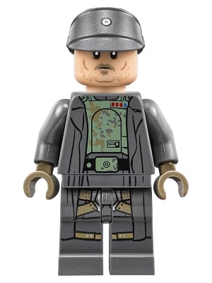 Source: BrickLink Tobias Beckett - Imperial Mudtrooper Disguise, Imperial Officer Cap