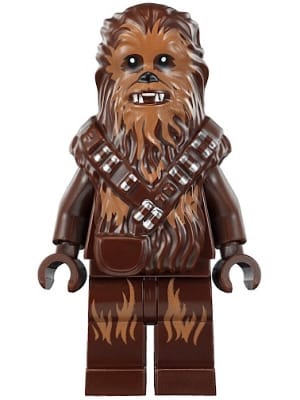 Chewbacca - Dark Brown, Medium Nougat Fur, Crossed Bandoliers