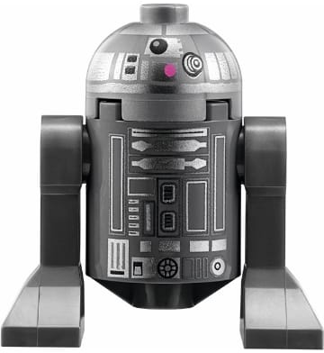 Source: BrickLink Astromech Droid, R2-BHD - Dark Bluish Gray Body