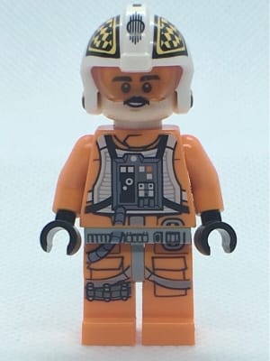Source: BrickLink Biggs Darklighter - Light Nougat Head, Dual Molded Helmet
