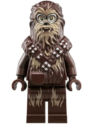 Chewbacca - Dark Brown, Medium Nougat Fur, Crossed Bandoliers, Goggles