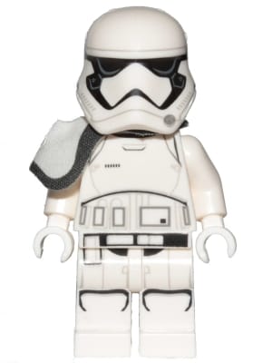 Source: BrickLink First Order Stormtrooper Squad Leader (Pointed Mouth Pattern)