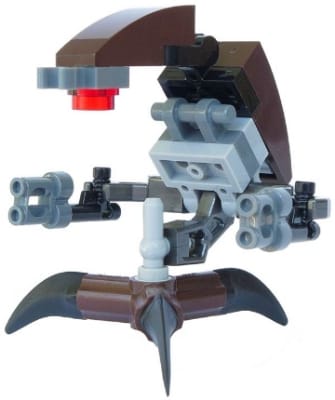 Source: BrickLink Droideka (Destroyer Droid) - Black Claws