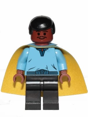 Source: BrickLink Lando Calrissian, Cloud City Outfit (20th Anniversary Torso)