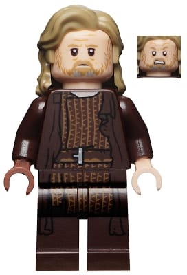 Source: BrickLink Luke Skywalker, Old (Dark Brown Robe)