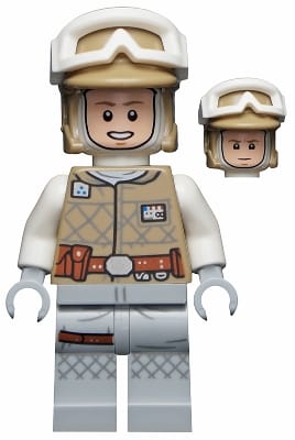 Source: BrickLink Luke Skywalker (Hoth, Balaclava Head)