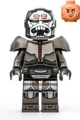 Source: BrickLink Clone Commando Wrecker, Experimental Unit Clone Force 99