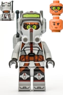 Source: BrickLink Clone Commando Tech, Experimental Unit Clone Force 99